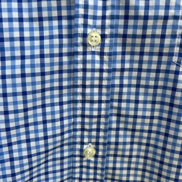 Paul & Shark Grid Check Button-down, size 43 (approx XXL) - Picture 6 of 7